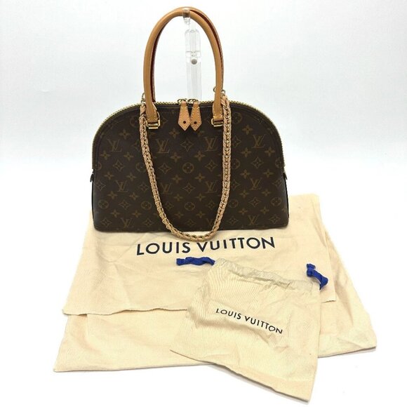 LOUIS VUITTON M44961 Monogram LV Moon Alma 2WAY Shoulder Bag Chain Hand Bag - Picture 7 of 14